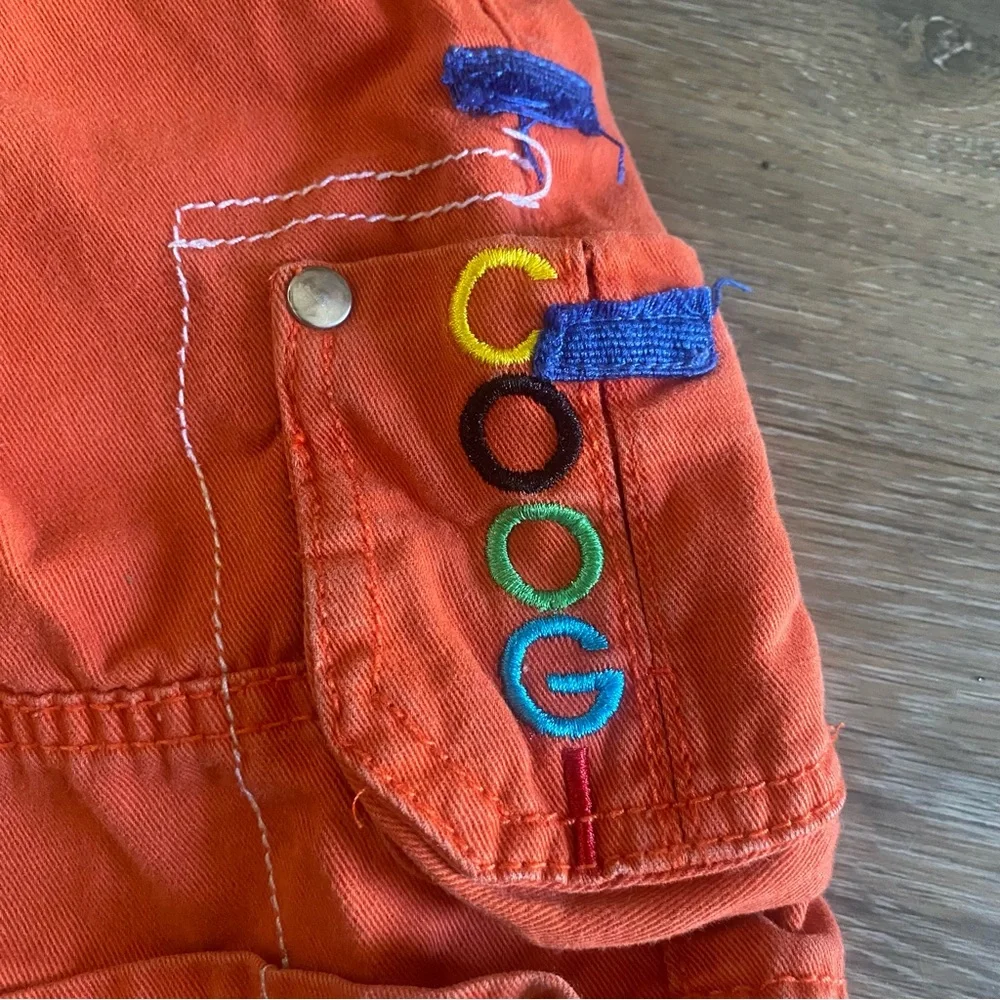 Coogi Kids‎ Orange Cargo Shorts